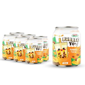 Wholesale Price Bubble Tea Shake Fruity Flavor 330ml Aluminum Can Private <b>Label</b> Vietnam Beverage Manufacturer Vietnam - Product Image 1
