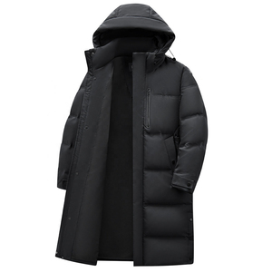 Winter Fashion Style <b>Men's</b> <b>Jacket</b> Custom Designed Hooded <b>Men's</b> Coat Feather Bubble Coat <b>Long</b> <b>Jacket</b> - Product Image 3