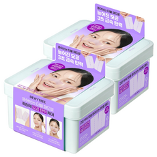 Dewytree 100 Discos de Algodón Doble Capa 2 Piezas 380g Pick & Quick Colágeno para Elasticidad de Poros y Exfoliación - Product Image 1