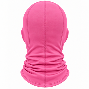 หน้ากากปิดหน้า 3 รู สีชมพู สำหรับผู้ใหญ่ ใช้กลางแจ้ง ขนาด 56-58 ซม. - Product Image 2