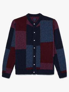 Pull cardigan pour homme, col en V, manches longues, boutonné, tricot, vêtements pour homme, pull tendance d'hiver - Product Image 1