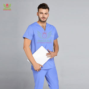 Uniformes Médicos Personalizados con Logotipo para Hospitales, Dentistas, Enfermeras, Uniformes para Salones de Belleza, Spa, Técnicos, Conjuntos de Pantalones y Blusas con Degradado de Color para Mujer - Product Image 6