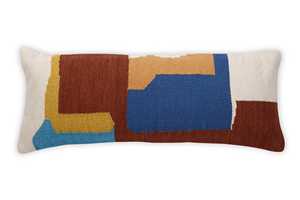 Funda de Almohada Kilim de Lana Hecha a Mano, Estilo Boho Vintage Turco Tribal, 30x50 cm, Funda Decorativa para Cojín de Sofá - Product Image 6