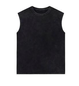Nouveau design, débardeur homme en polyester/coton, séchage rapide, respirant, écologique, anti-rétrécissement, personnalisable, vente en gros, le meilleur - Product Image 1