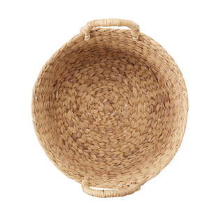 Cesta Ecológica de Jacinto de Agua, Cesto de Almacenamiento Tejido a Mano con Tapa, Decoración para el Hogar Hecha a Mano y Personalizada de Vietnam - Product Image 4