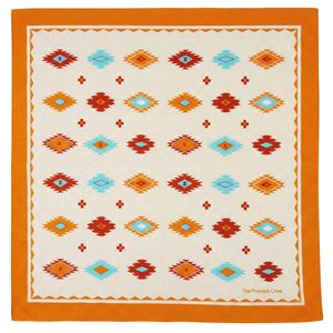 Pañuelo de Cabeza Cuadrado de Algodón Transpirable con Logotipo Personalizado al por Mayor, Pañuelo de Moda para Exteriores, Pañuelo Personalizado 100% Algodón - Product Image 4