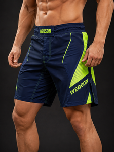 Pantalones Cortos de MMA para Hombre, Personalizados con Logotipo, Impresión Digital Delantera/Trasera, 100% Poliéster, Ligeros, de Secado Rápido, Transpirables, Corte Regular, OEM - Product Image 4