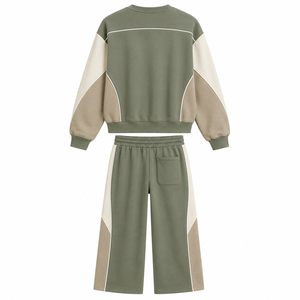 Conjunto Deportivo de 2 Piezas para Mujer, Sudadera y Pantalones Jogger, Ropa Deportiva Personalizada, Estilo Casual Atlético - Product Image 2