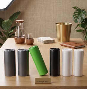 Bolsa de Basura Industrial Resistente, Biodegradable, Compostable y Reciclable con Logotipo Personalizado, Rollo de Plástico Ecológico - Product Image 5