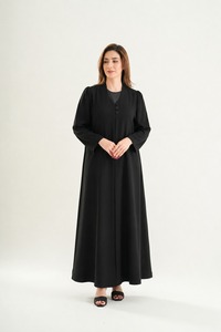 Abaya Nida Coréenne de Luxe 2026, Style Dubaï, Robe Traditionnelle pour Femmes Musulmanes - Product Image 3