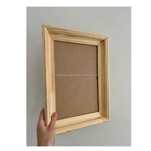 Direct Factory Supply Luxury Elegant Handmade Lightweight Square Wooden Letterpress Printed Photo <b>Frame</b> <b>Large</b> Size Modern Design - Product Image 4