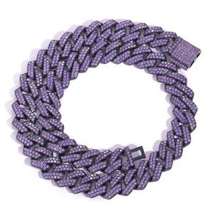 Collar de cadena cubana de alta calidad, el más vendido, para ropa urbana, fiestas y estilo de joyería de moda, disponible a un precio competitivo. - Product Image 2