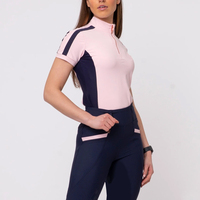 OEM ODM T-shirt de base imprimé pour l'équitation féminine - Anti-transpiration, respirant, séchage rapide, imperméable, antibactérien