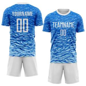 ชุดฟุตบอลใหม่มาแรง ใส่สบายสำหรับผู้ชาย ปรับแต่งสีและขนาดได้ ชุดฟุตบอลระบายอากาศพร้อมโลโก้ - Product Image 1