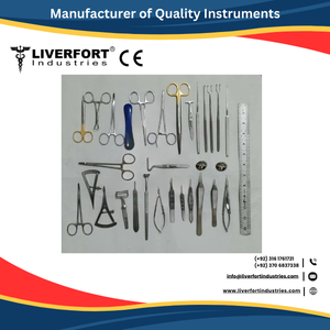 Kit de Cirugía Menor de Calidad Premium, Set de Disección de 6 Piezas, Instrumentos Quirúrgicos Veterinarios Manuales de Acero Inoxidable Alemán, Clase II CE - Product Image 3