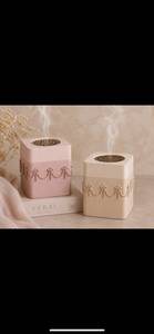 Quemador de Incienso Moderno de Madera y Cuero, Porta Aromas Premium para el Hogar, Oficina y Espacios de Estancia - Product Image 1