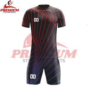 Ensemble de football personnalisé, maillot de football, uniforme de football, maillot de football à séchage rapide, ensemble de football, vêtements de football sublimés, équipement d'équipe - Product Image 3