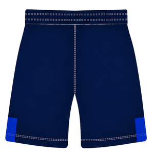 Ensemble short et maillot de rugby bleu marine, manches courtes, col en V, motif géométrique, uniforme d'équipe personnalisé, respirant, pour entraînement sportif - Product Image 6