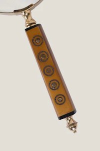 Loupe vintage et ouvre-lettre : ensemble décoratif antique pour bureau, lecture de cartes, accessoire de collection, cadeau - Product Image 2