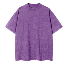 เสื้อยืดโอเวอร์ไซส์ผู้ชายปี 2026 โลโก้แบบกำหนดเองได้ สีพื้น แขนสั้น คอกลม ผ้าเจอร์ซีย์ลำลอง ทรงพอดีตัว พิมพ์ลายด้านหน้า - Product Image 4