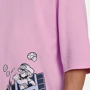 Camiseta Unisex Personalizada con Hombros Caídos, Estilo Oversize, Algodón, Ropa Urbana, Fabricante de Ropa al por Mayor OEM ODM - Product Image 4