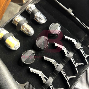 Juego de Herramientas de Peluquería de Acero Inoxidable de Color Único, Confiables y Cómodas, con Logotipo Personalizado, Herramientas Profesionales para Extensiones de Cabello - Product Image 4