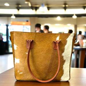 Sac fourre-tout de luxe en cuir véritable pour femme, sac à bandoulière multifonctionnel en cuir de vachette avec fermeture éclair, collection automne LHTB-0112 - Product Image 3