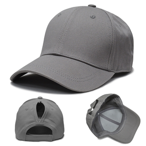 Comprar Gorra de Béisbol para Mujer, Gorra de Golf para Dama, Gorras con Cola de Caballo, Gorra de Béisbol Lisa - Product Image 5