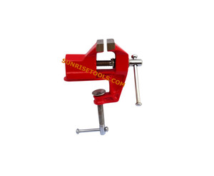 SUNTOOLS/STIPL Étau d'établi en métal rouge à mâchoires en bois, pince réglable de 1-1/2 po pour la fabrication de bijoux, la fabrication de moules et la création d'échantillons - Product Image 2