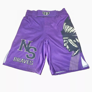 Vêtements de sport MMA Rashguard Shorts pour Muay Thai BJJ Kickboxing Hommes - Séchage rapide, respirant, polyester/coton, vêtements d'entraînement de gym - Product Image 3
