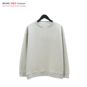 OEM ODM Pull-over surdimensionné 'M' 100% coton pour hommes, sweat à capuche unisexe grande taille avec impression bouffante de logo personnalisé d'automne - Product Image 2