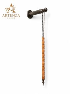 Industrial Wall Mounted <b>Light</b> <b>Pull</b> Chain Decorative Rope Handle Metal Pipe Hanging Accessory 197mm Length 6mm Inner Diameter - Product Image 1