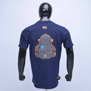 เสื้อยืดผู้ชายแบบสั่งทำพิเศษ ปักลาย แขนสั้น พิมพ์ลายตัวอักษร ทรงปกติ คอกลม แฟชั่น เสื้อยืดผ้าฝ้ายคุณภาพพรีเมียม - Product Image 5