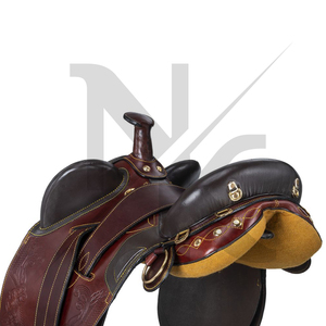 Selle d'endurance australienne de qualité supérieure - Cuir véritable, panneaux en mousse haute densité, conception de sécurité renforcée - Product Image 6