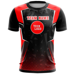 Camisetas de Sublimación Personalizadas para Hombre al por Mayor, Nuevas y de Alta Calidad, con Color y Logotipo Personalizados, 100% Poliéster, Ropa de Fútbol - Product Image 6