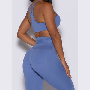 เลกกิ้งรุ่นใหม่ล่าสุดแบบครอสโอเวอร์ลายมอคค่ามาร์ล เอวสูงทรงเข้ารูป ดีไซน์ใหม่สำหรับออกกำลังกายและแฟชั่นสำหรับผู้หญิง - Product Image 2