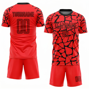 Tenue de football de haute qualité, respirante, à séchage rapide, ensemble d'uniformes d'équipe personnalisés, légers, unisexes, pour le sport et le football - Product Image 1