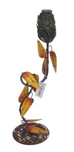 Handmade Iron Art Decor <b>Wall</b> <b>Mount</b> Flower Pot for Home Office and <b>Dining</b> Room <b>Table</b> Decor Outdoor Use - Product Image 4