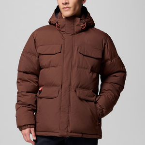 Mens Heavy Duty <b>Winter</b> Puffer <b>Jacket</b> Warm Insulated Eco-Friendly Quick Dry Breathable Windproof Stand <b>Waterproof</b> Reversible - Product Image 1