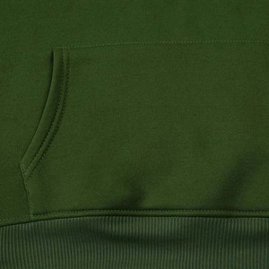 Ensemble de survêtement unisexe vert à capuche, couleur unie, décontracté, sweat-shirt et pantalon en coton pleine longueur, vêtements d'automne avec poches latérales - Product Image 2