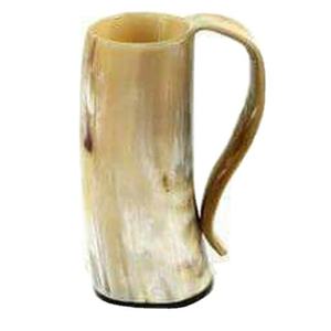 Vintage Finished Buffalo Horn Mug For Party Event Traditional Natural Rustic Viking Beer Mug Tankard <b>Drinkware</b> Cup Bar <b>Accessory</b> - Product Image 1