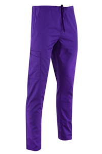 Ensemble de blouses et pantalons médicaux personnalisables pour femmes, uniforme d'infirmière extensible, ensemble de blouses médicales pour femmes, haut bleu marine à col en V - Product Image 4
