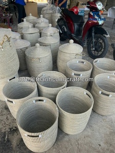 Prix le moins cher fait à la main MIGNON HYACINTHE D'EAU PANIER pour enfants Livres et jouets Vietnam Eco Fournisseur Exportation - Product Image 5