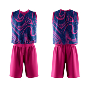 Uniforme de Baloncesto Deportivo Transpirable de Secado Rápido de Alta Calidad OEM, Pantalones Cortos con Estampado Digital, Número y Nombre Personalizados, Tallas Grandes - Product Image 4