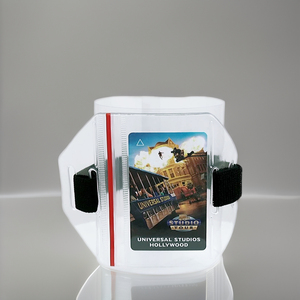 Horizontal PVC <b>Badge</b> Armband Convenient ID <b>Holder</b> <b>Accessory</b> - Product Image 1