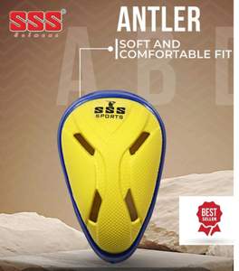 Protector de Pierna de Plástico Amarillo para Cricket, para Adultos, con Cierre de Hebilla Ambidiestro, Grosor de 16-20 mm, para Entrenamiento y Partido - Product Image 6