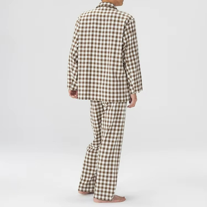 <b>Men's</b> <b>Pajama</b> <b>Set</b> Cotton <b>Pajamas</b> Simple Style sleepwear - Product Image 3