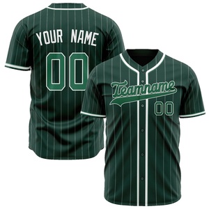 Uniforme de Béisbol Personalizado para Hombre, Camisetas de Equipo Transpirables de Poliéster, Ropa Deportiva con Sublimación, Kit de Béisbol OEM - Product Image 4