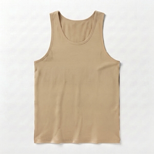Mens Performance Running Tank Top Moisture Wicking Breathable Eco-Friendly Polyester/Cotton Sleeveless Sports Vest Custom - Product Image 1