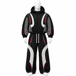 Ensemble de jogging coupe-vent léger et respirant pour homme, en nylon imperméable, avec logo personnalisé, à prix avantageux - Product Image 6